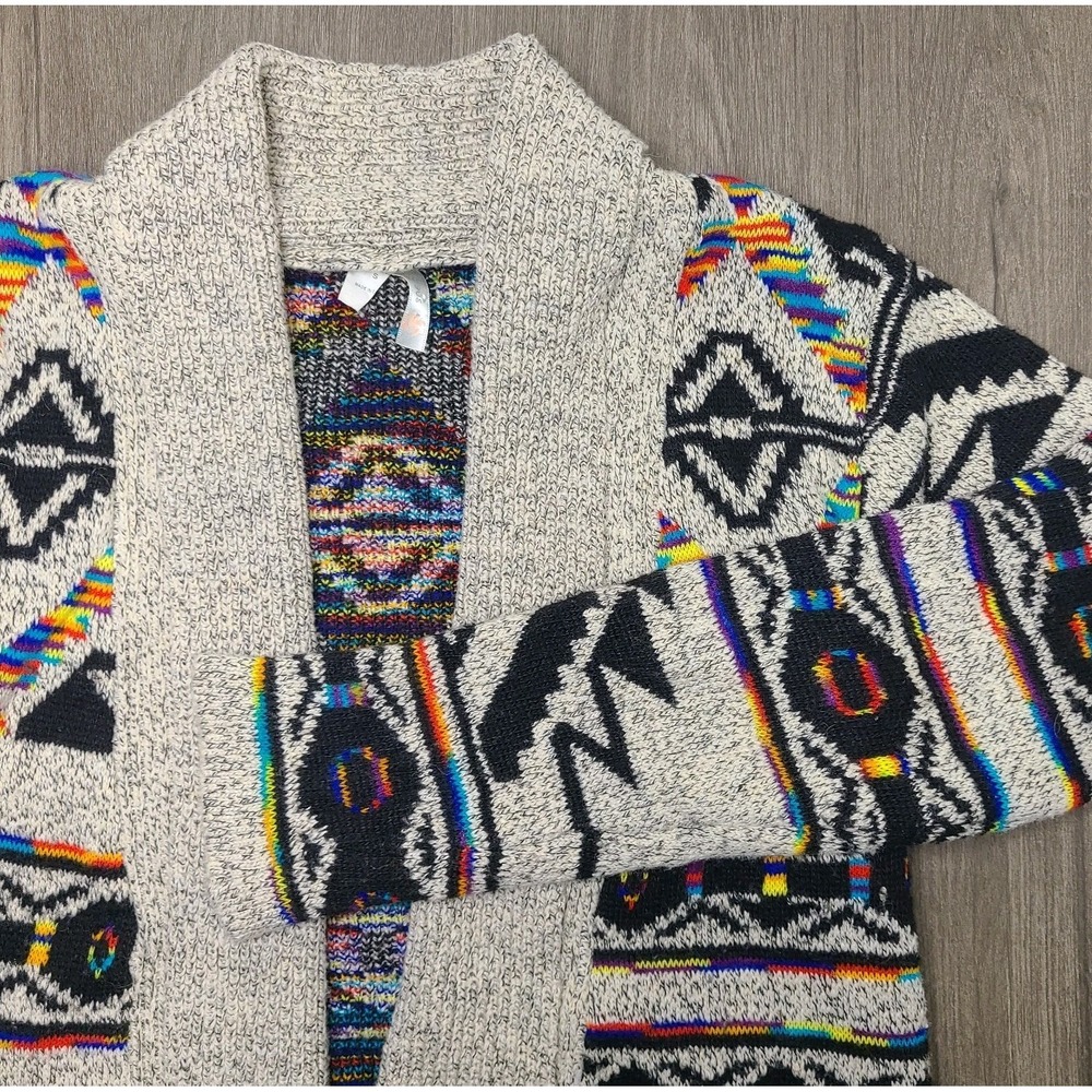 Pinklicious Cardigan Women S Southwestern Aztec Geometric Boho Long Open Sweater